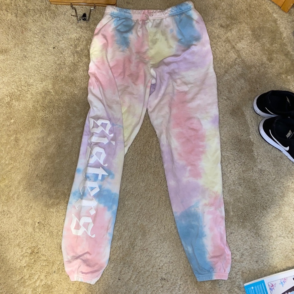 Sisters Apparel Rainbow Sherbet Sweatpants